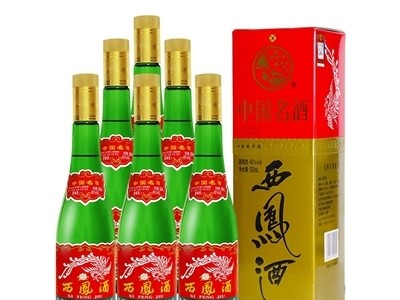 西凤绿瓶 45度 盒装